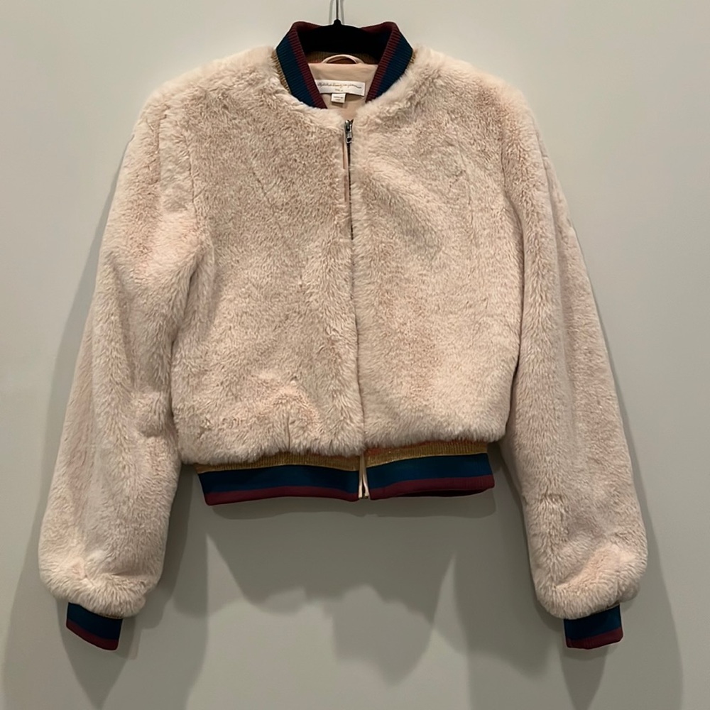 Spiritual Gangster faux fur fluffy jacket